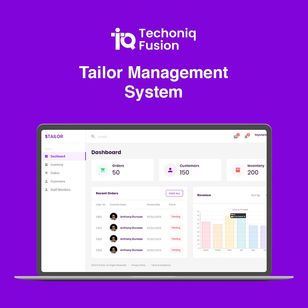 Enhance Tailoring Business Efficiency with a Tailor Management System in CodeIgniter